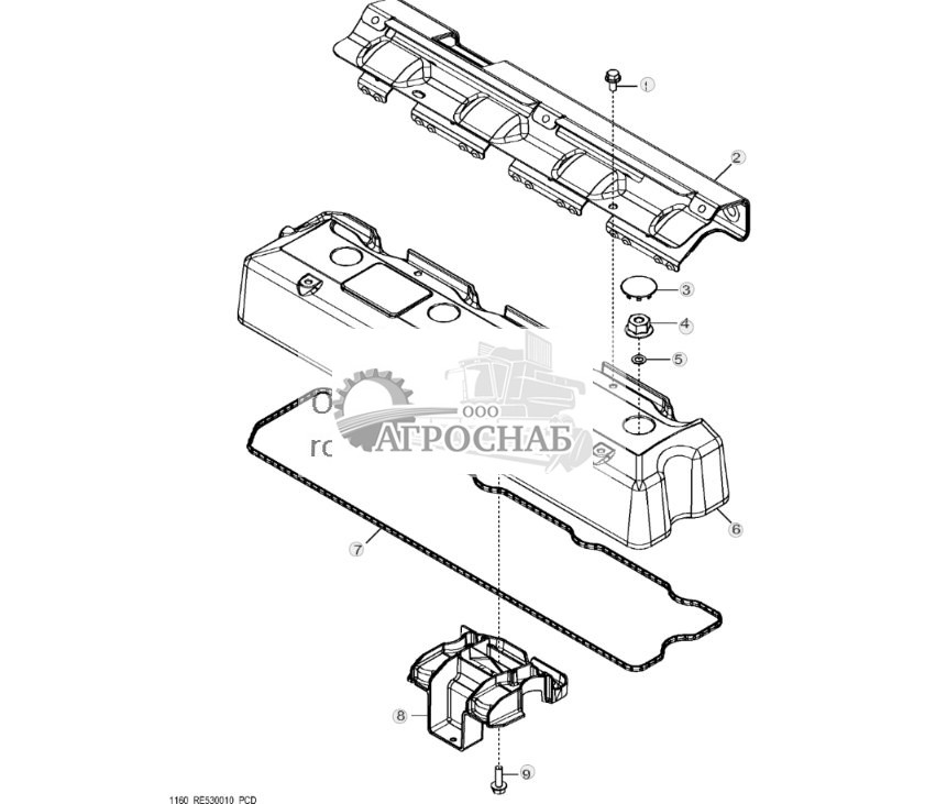 1160 Крышка клап. коромысла - ST349518 60.jpg